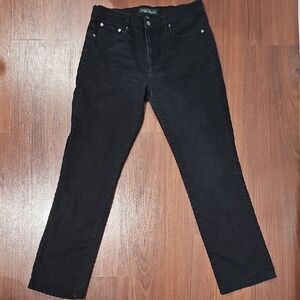 Ralph Lauren Black Denim Pants